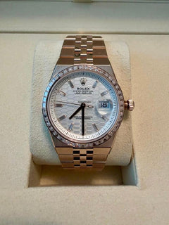 Rolex | Land-Dweller | 127285TBR | Rose gold | 36 mm | Rose gold | White | Automatic