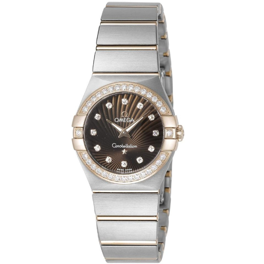 Omega Constellation Quartz5 Year Warranty Brown 123.25.27.60.63.001 [Parallel Import]