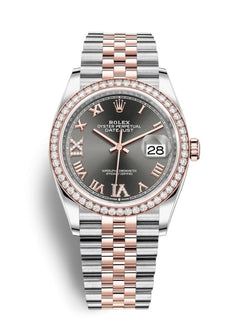 Rolex | Datejust | 126281RBR | Gold/Steel | 36 x 44 mm | Gold/Steel | Grey | Automatic