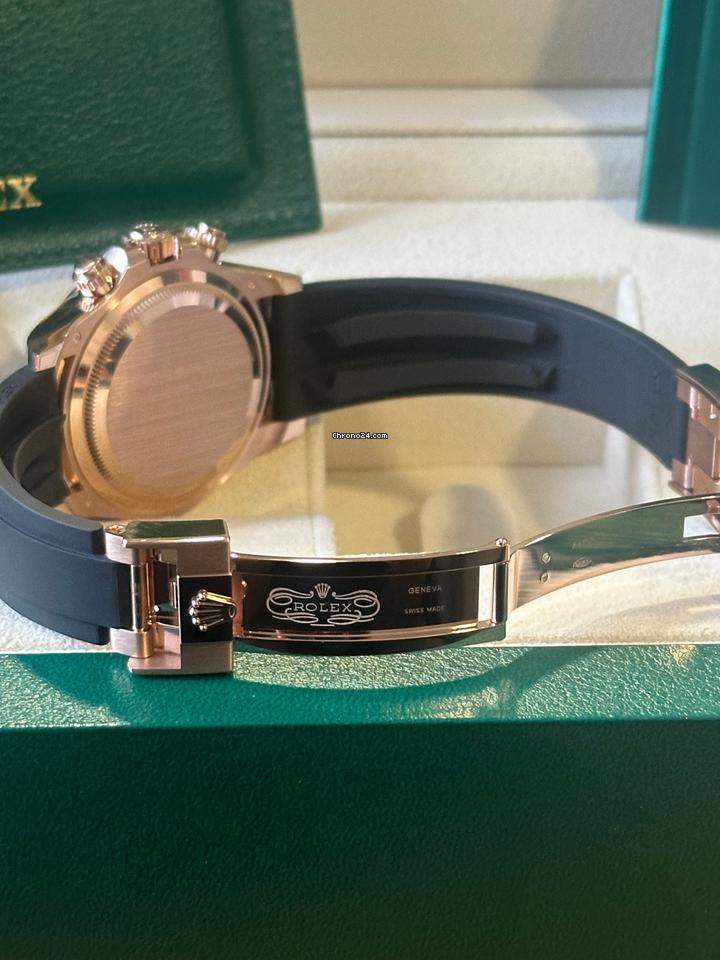 Rolex | Daytona | 126515ln-cm1-dc722 | Rose gold | 40 mm | Rubber | Black | Automatic