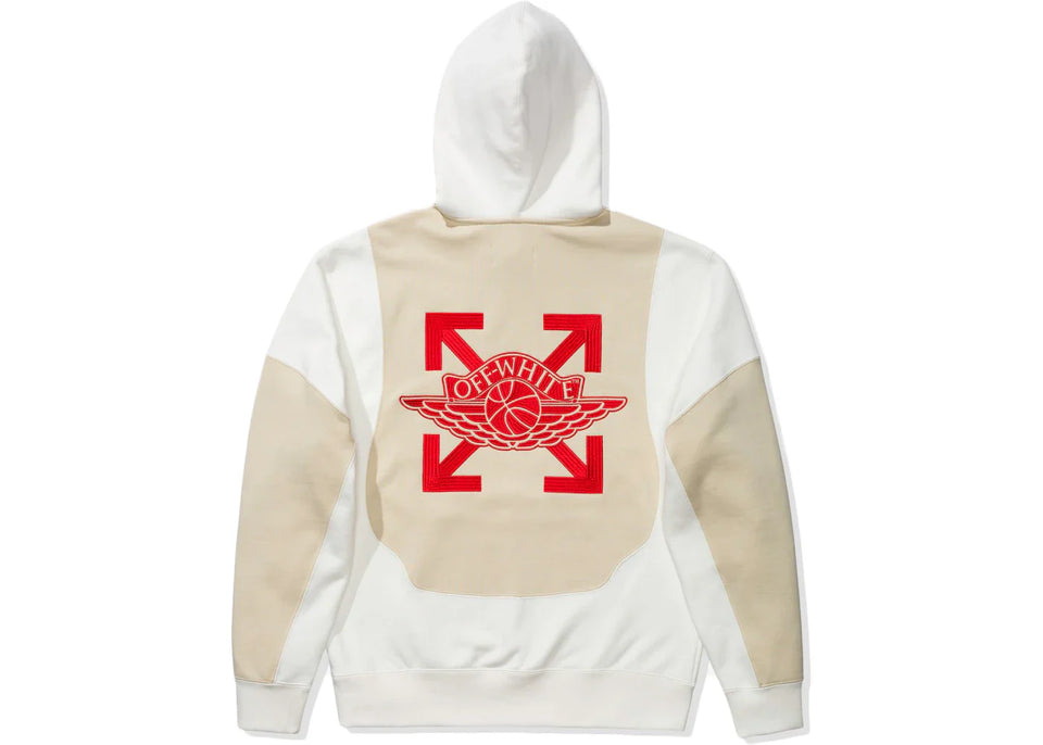 Off-White x Jordan Hoodie (Us Sizing) White