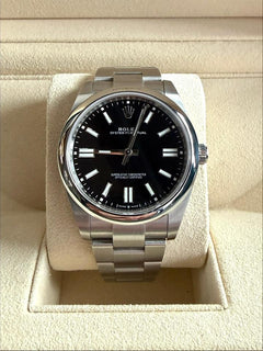 Rolex | Oyster Perpetual | 124300 | Steel | 41 mm | Steel | Black | Automatic