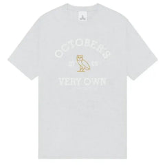 Ovo Collegiate T-Shirt Ash Heather Grey