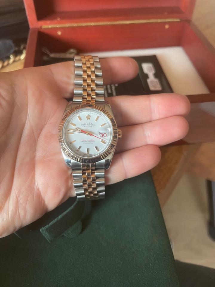 Rolex | Datejust | 116261 | Steel | 36 mm | Gold/Steel | White | Automatic