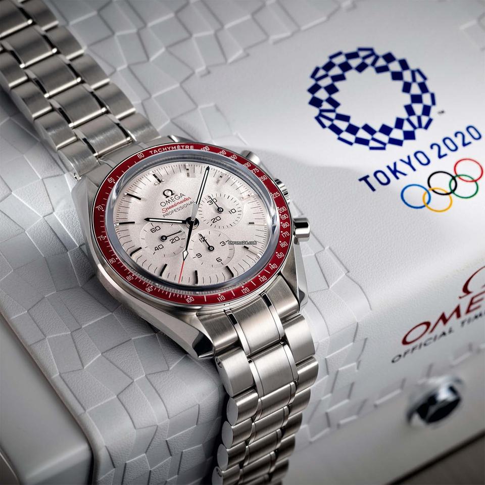 Omega Speedmaster Tokyo 2020 Rising Sun - Limited Edition - Box Serviced 11/24