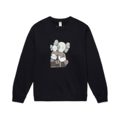 KAWS x Uniqlo Longsleeve Sweatshirt (US Sizing) Black