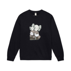 KAWS x Uniqlo Longsleeve Sweatshirt (US Sizing) Black