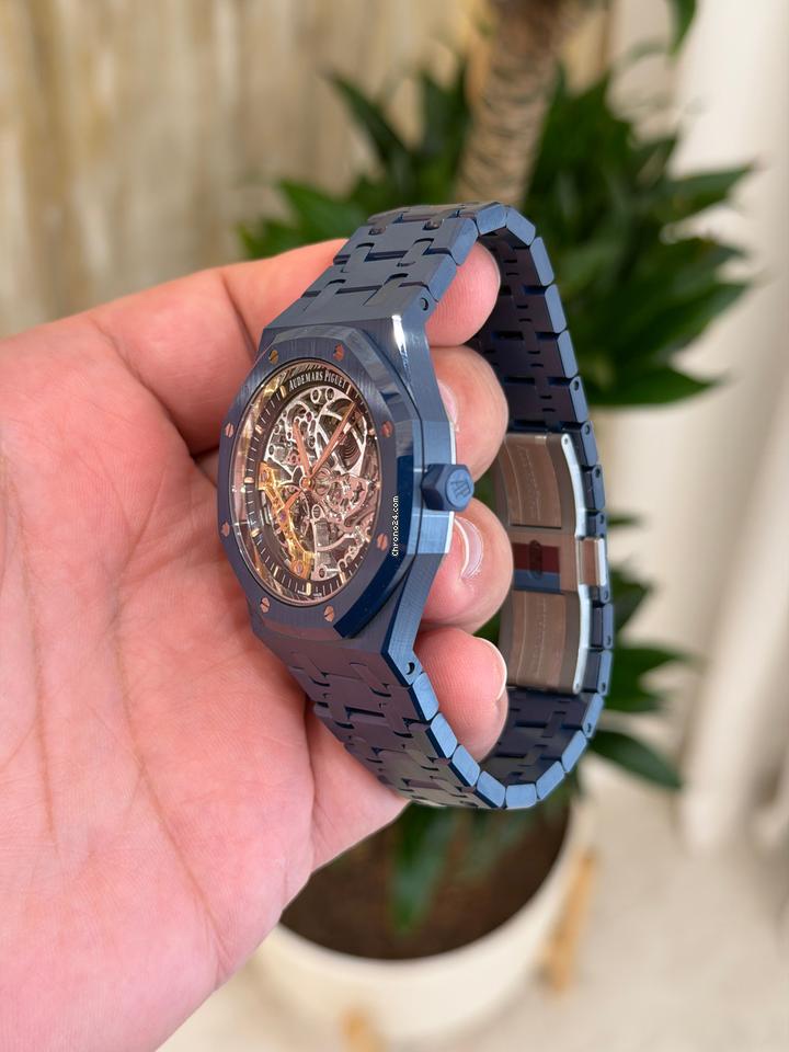 Audemars Piguet Double Balance Wheel 15416 CD Openworked Bleu Nuit Nuage Ceramic 2025