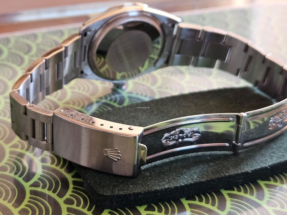 Rolex | Oyster Perpetual | 1500 | Steel | 34 mm | Steel | Black | Automatic