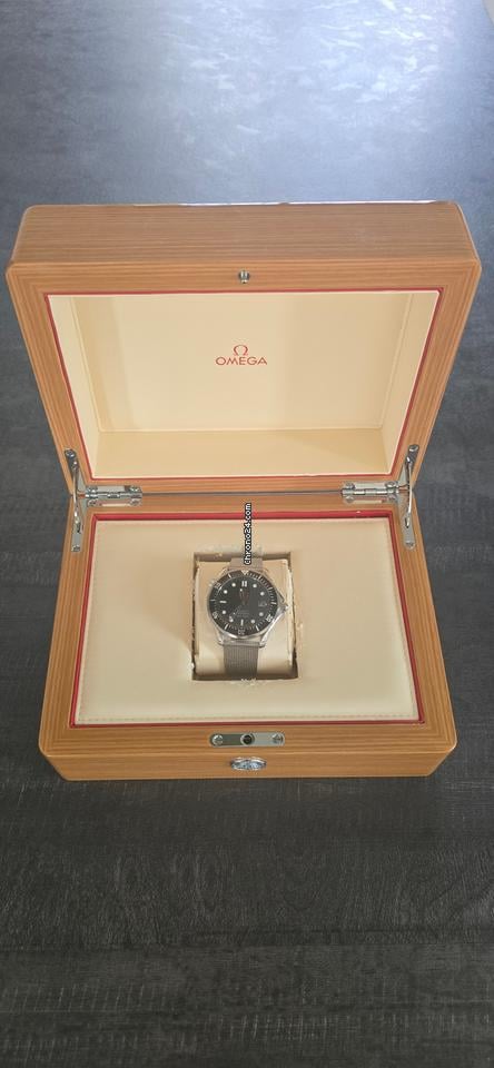 Omega Seamaster Diver 300 M007 James Révision Déc 2024 + bracelet mailles milanaises Omega