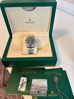 Rolex | Oyster Perpetual | 116000 | Steel | 36 mm | Steel | Black | Automatic
