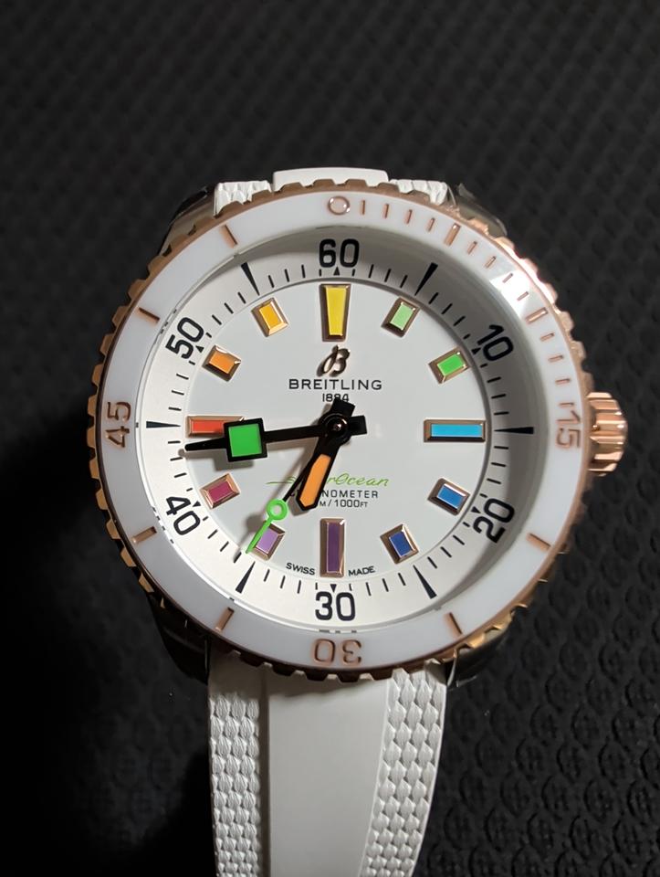 Breitling Superocean 36 Automatic 36 FULL SET NUOVO 2 CINTURINI