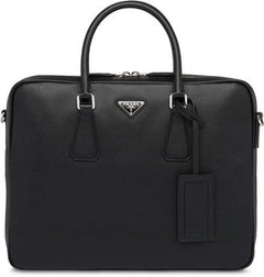 Prada Saffiano leather briefcase