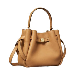 Tory Burch Mini Romy Bucket Bag Tiramisu