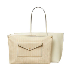 Tory Burch Perry Tote Warm White
