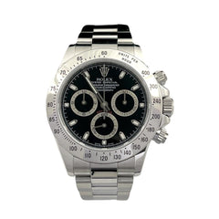 Rolex | Daytona | 116520 | Steel | 40 mm | Steel | Black | Automatic