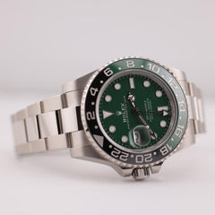 Rolex | GMT-Master II | 126729VTNR | White gold | 40 mm | White gold | Green | Automatic