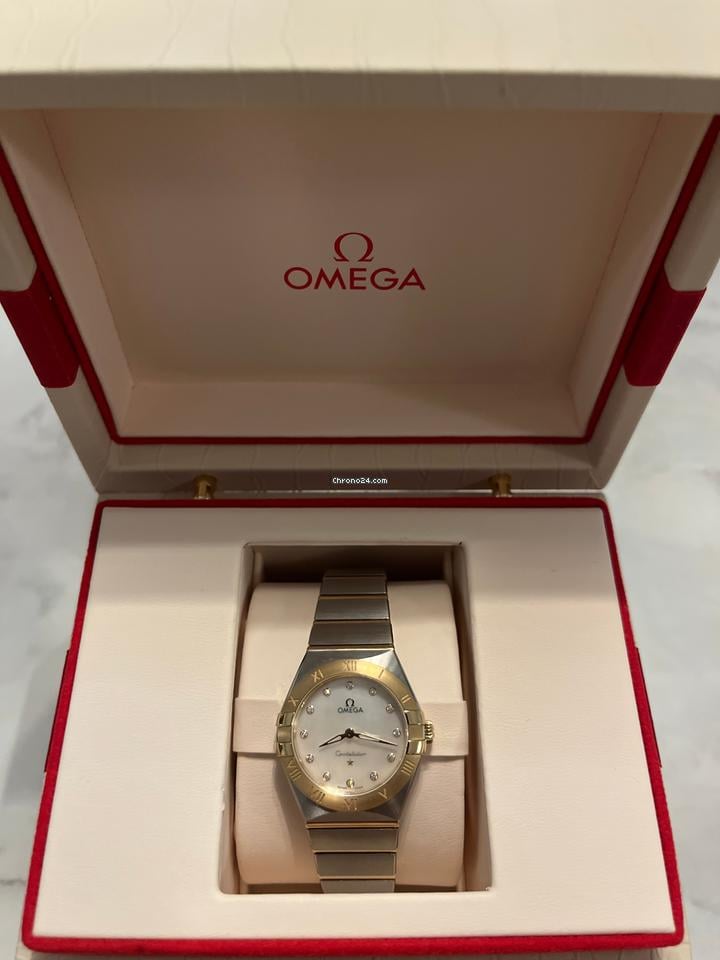 Omega Constellation Quartz Ubrukt Omega Constellation full set