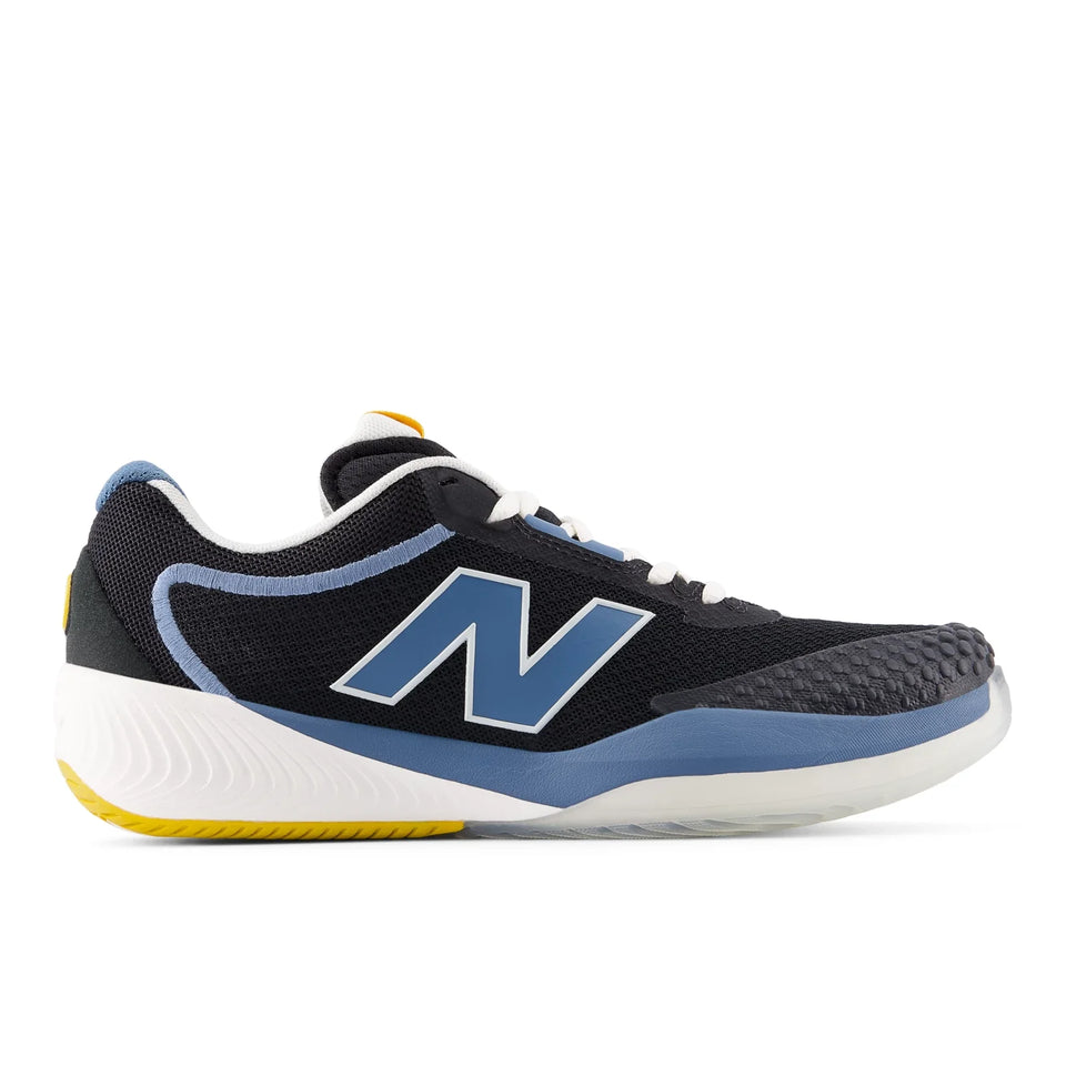 New Balance Fuelcell 996V6 Black With Blue Gemstone And Apollo Gold Womens Black With Blue Gemstone And Apollo Gold