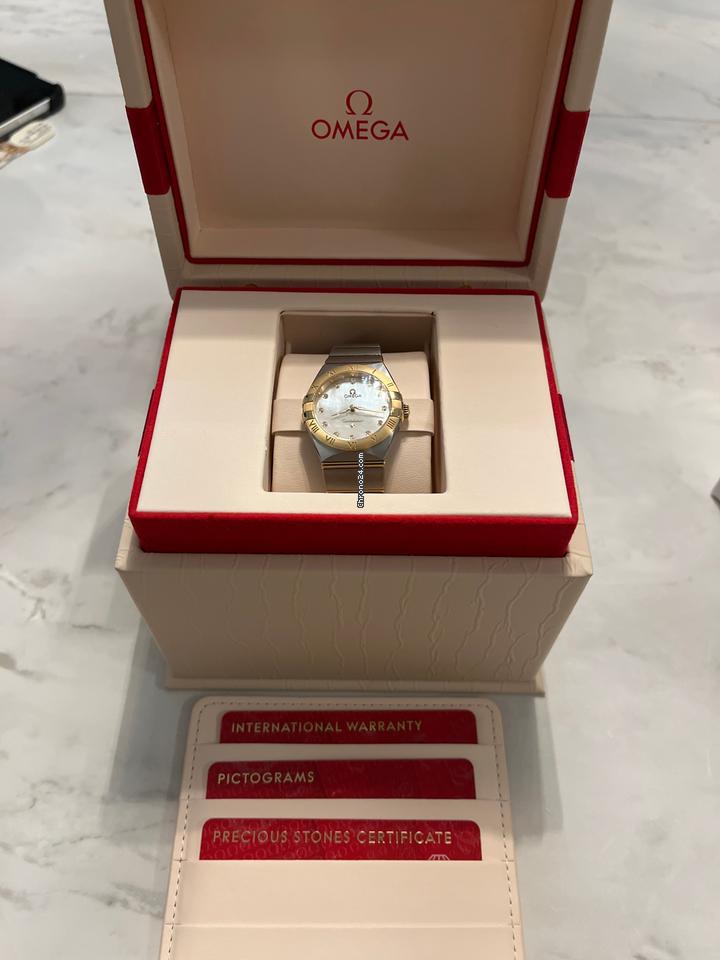 Omega Constellation Quartz Ubrukt Omega Constellation full set