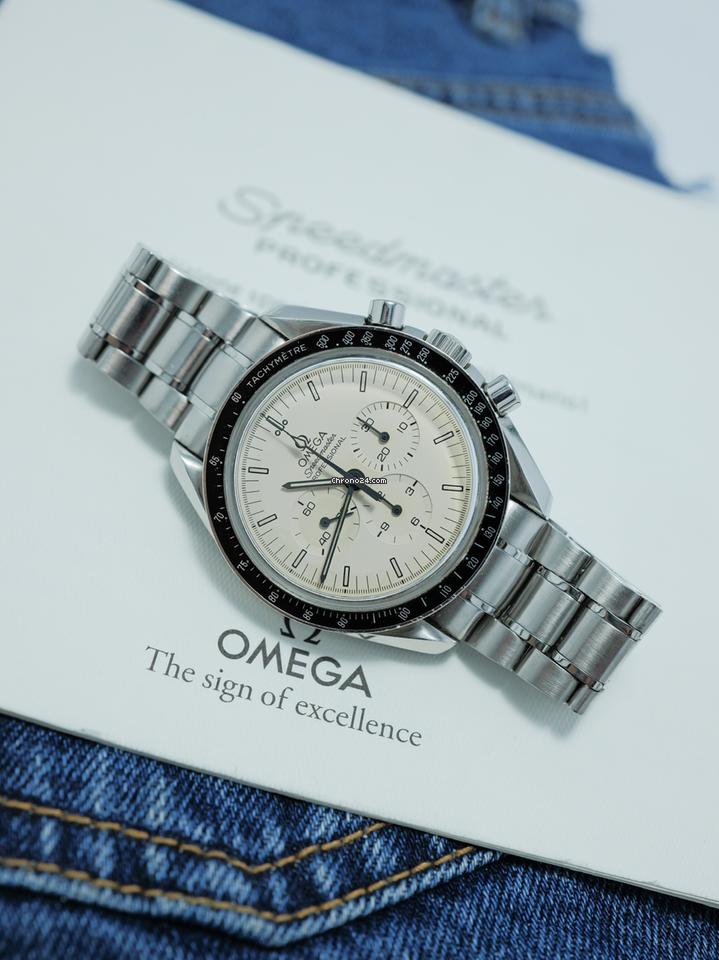 Omega Speedmaster Professional Moonwatch Albino vintage full set box paper