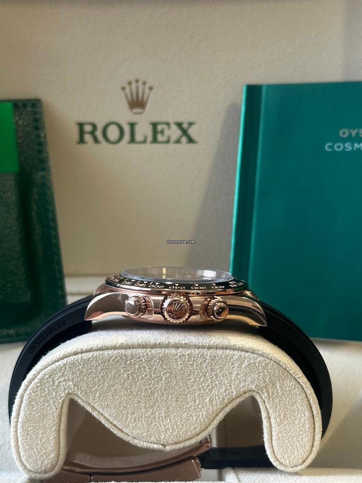 Rolex | Daytona | 126515ln-cm1-dc722 | Rose gold | 40 mm | Rubber | Black | Automatic