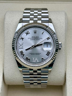 Rolex | Datejust | 126234 | Steel | 41 mm | Steel | Silver (solid) | Automatic