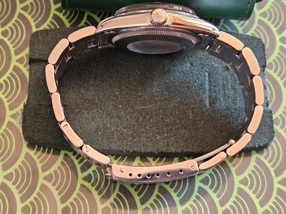 Rolex | Oyster Perpetual | 1500 | Steel | 34 mm | Steel | Black | Automatic