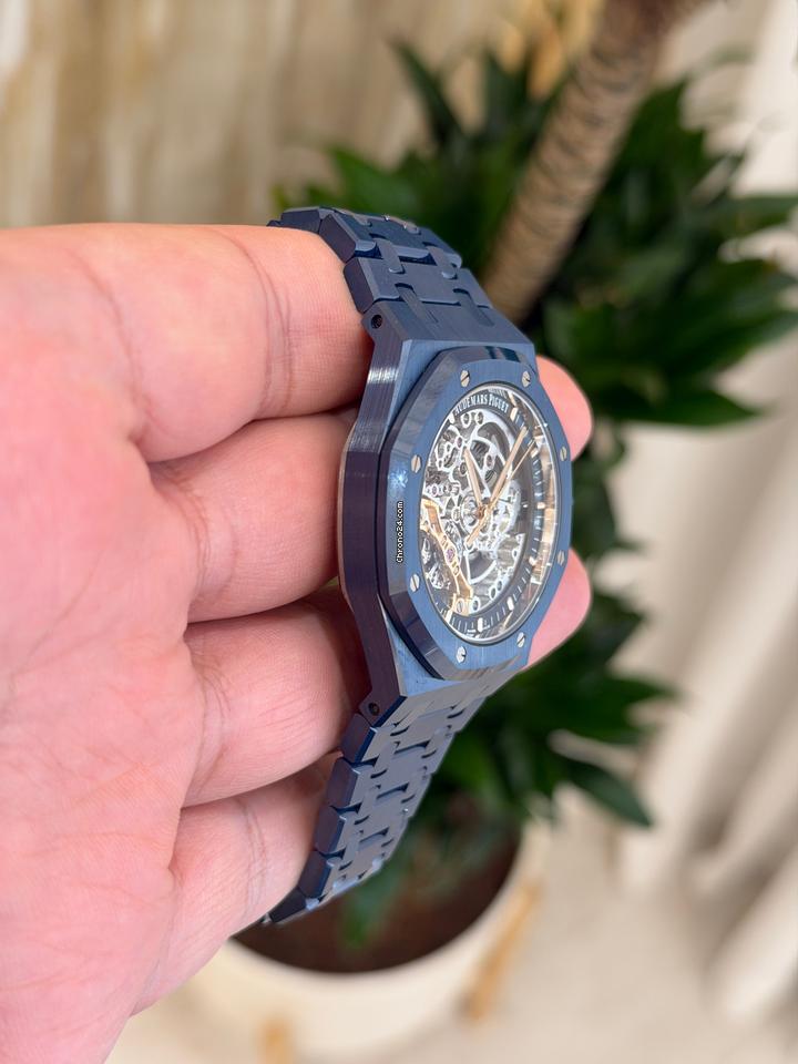 Audemars Piguet Double Balance Wheel 15416 CD Openworked Bleu Nuit Nuage Ceramic 2025