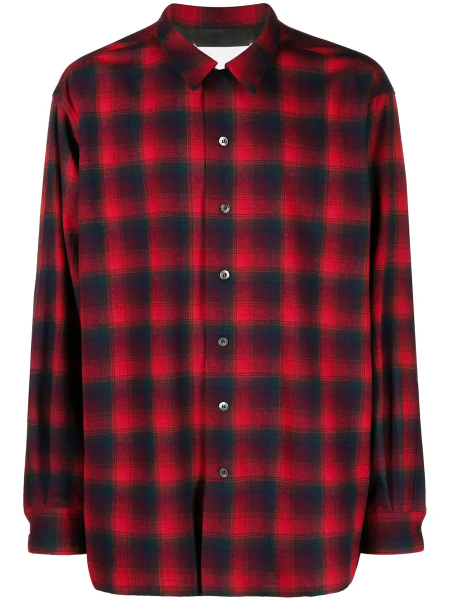 x Pendleton checked wool shirt