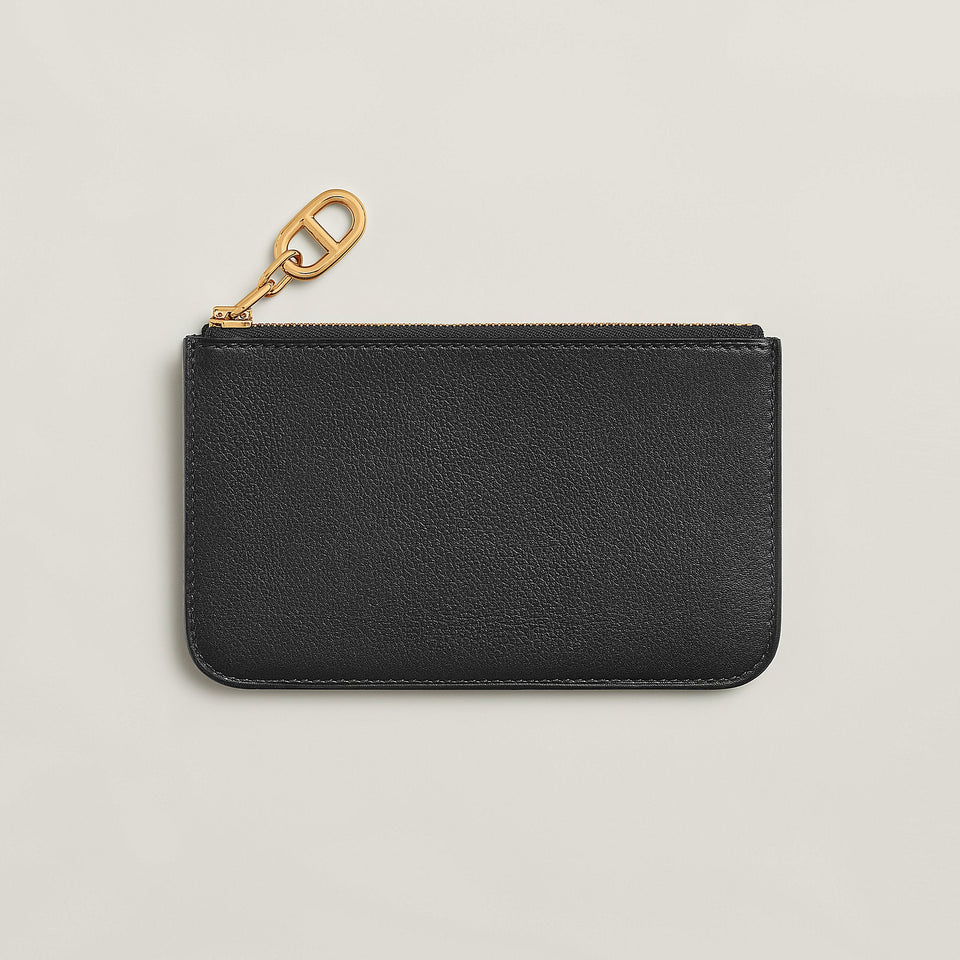 Hermes Zipengo Chaine D'Ancre Card Holder Bton